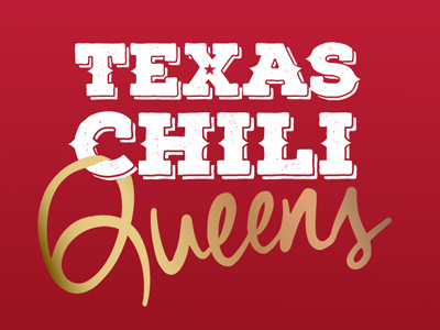 Texas Chili Queens Branding & Identity branding food truck hand lettering identity logo menu typography