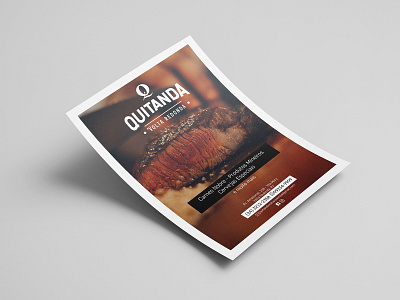 Quitanda - Flyer branding design visual identidy