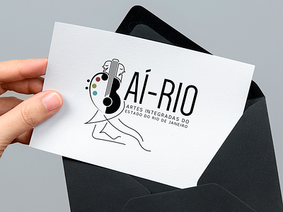 Aí-Rio arts branding design illustration logo project vector visual identidy