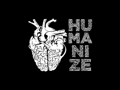 Humanize arts branding design drawing illustration logo project visual identidy