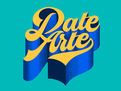 Date Arte lettering