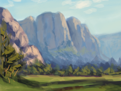 Valley Sketch