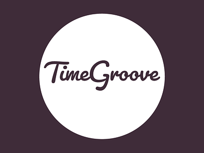 Logo Design: TimeGroove - Alt. Colours app branding design flat identity logo typography