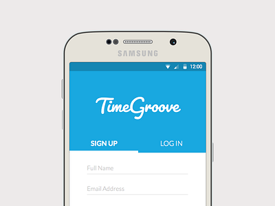 TimeGroove Mobile Mockup