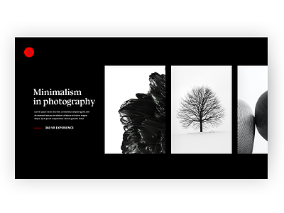 Minimal UI approach black and white ui desktop design minimal design ui ui design website