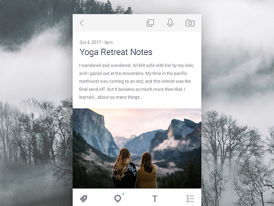 Mindfulness app app design interface meditation mindfulness ui ux zen