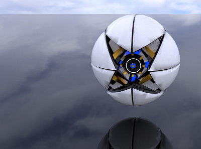 hover ball 3d graphic design motion graphics