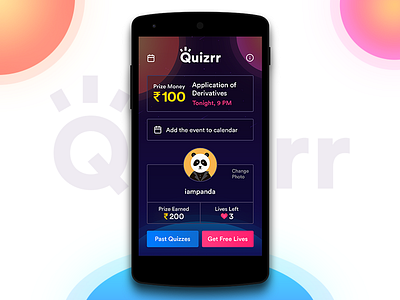 Quizrr - Live Educational Quiz App