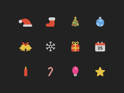 Christmas Icons (Freebie)