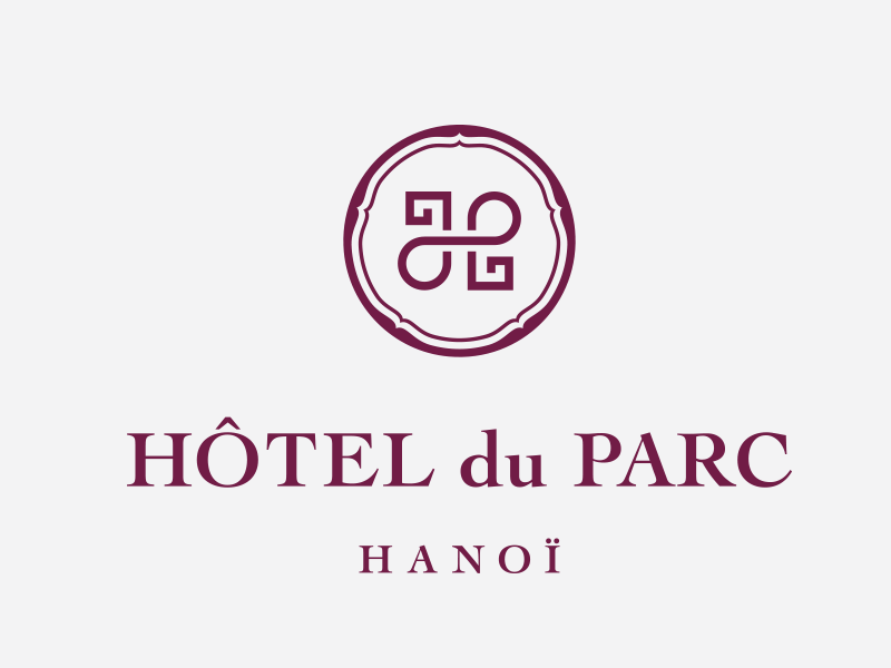 hotel du parc ha noi logo by CCV Studio on Dribbble