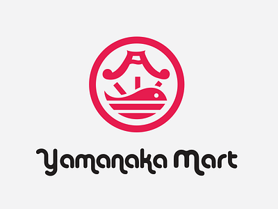 yamanakamart art brand identity branding identity japan japanese art japanese food logo