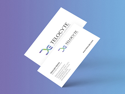 Telocyte Business Card business card clean clear design style