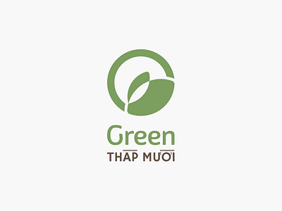 Green Thap Muoi food green logo organic thapmuoi