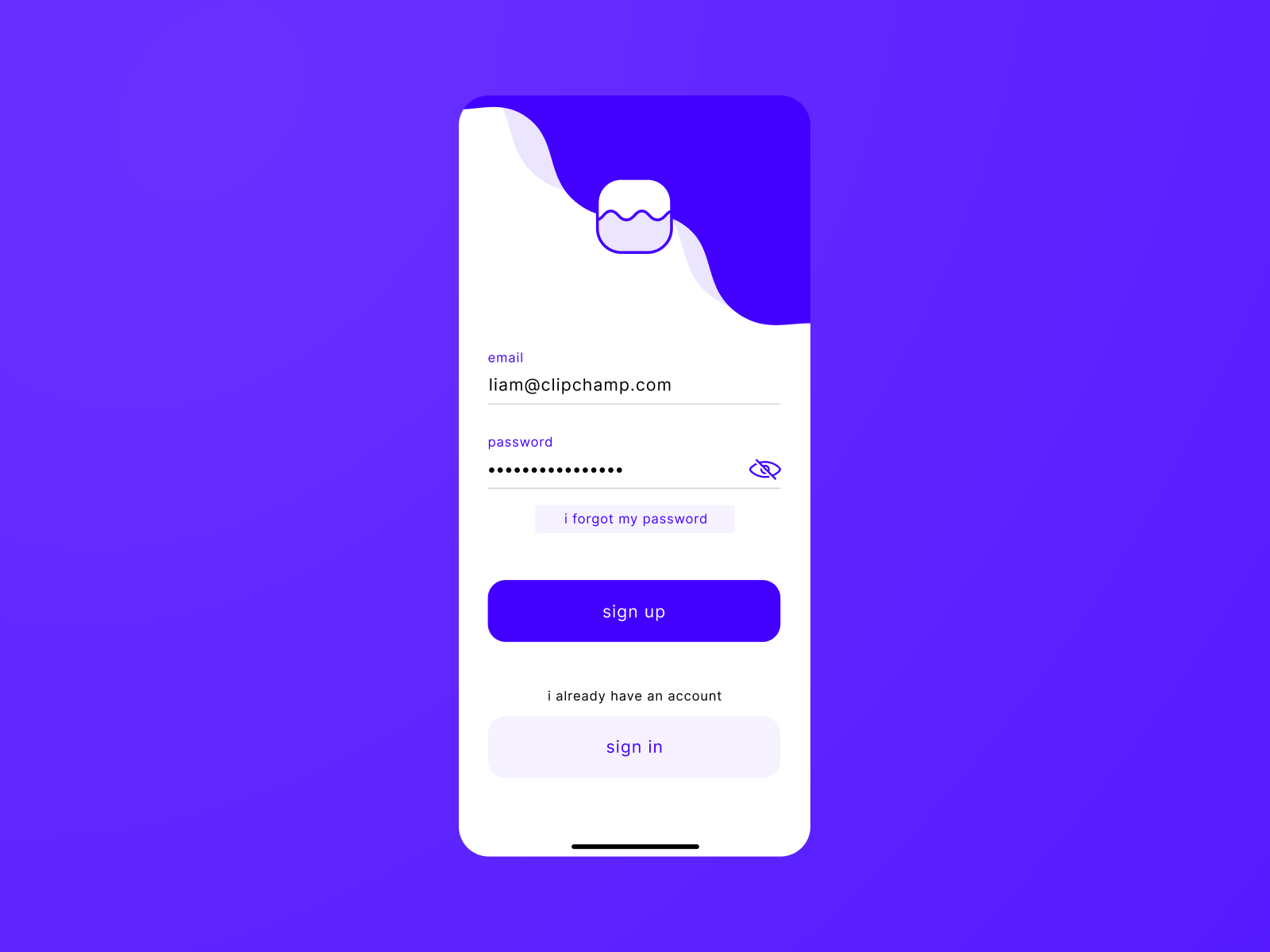 Daily UI #001 - Sign up by Liam on Dribbble