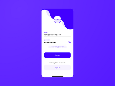 Daily UI #001 - Sign up design flat login signup ui ux uxui