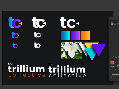 The Trillium Collective Logo and Brand Identity