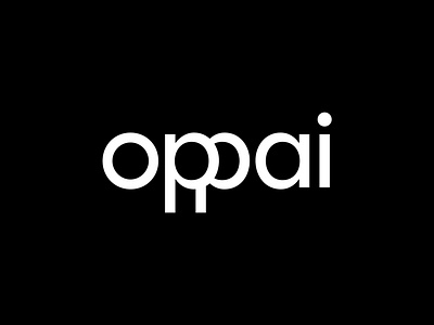 Logo design Oppai. brand branding design graphic design icon identity japan logo logotipo logotype oppai tetas tits woman