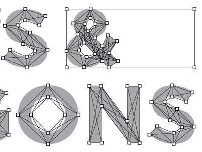 S&GONS identity lines points