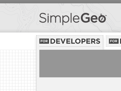 Grayscale Gridtastic gray simplegeo