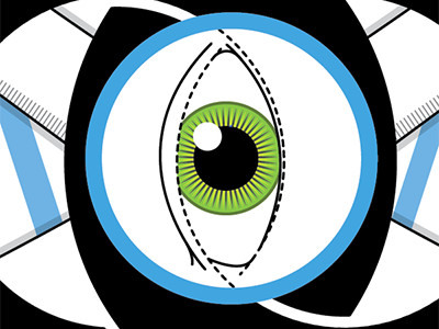 Eye eye illustrator machete pentagram vectors