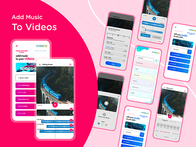 Add Music To Videos - (Ui/Ux Design)