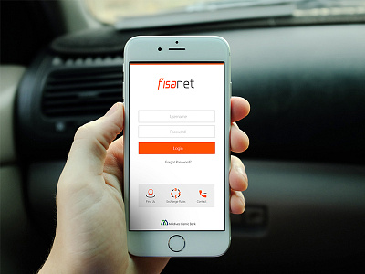 Fisa Login Mockup