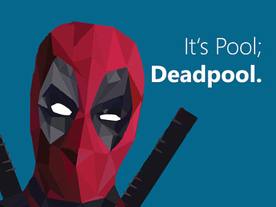 Deadpool Vector deadpool illustration marvel pool vector