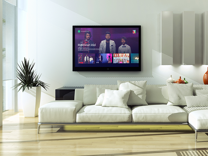 TVM Android TV App Mockup by Muawwaz Yoosuf on Dribbble