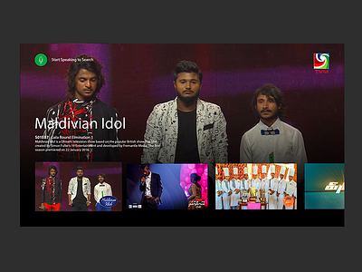 TVM Android TV App Mockup dhivehi ehandhaanuga heyambo maldives maldivian idol rahathafaathu television of maldives tvm