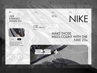 Nike 23+ UI Concept