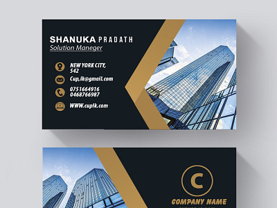 I will provide professional business card design services