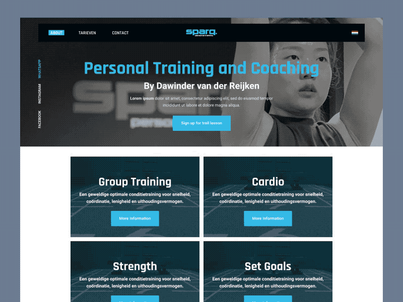 Personal Training theme