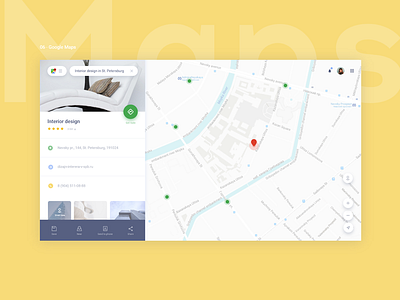 Google maps new design concept 2018 2018 app flat google interface maps material trend ui user ux