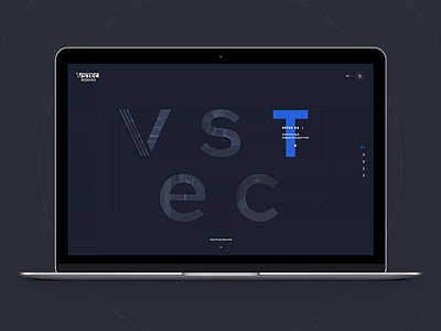 VSTEC corporate design flat free interactive machine trend ui ux web windows