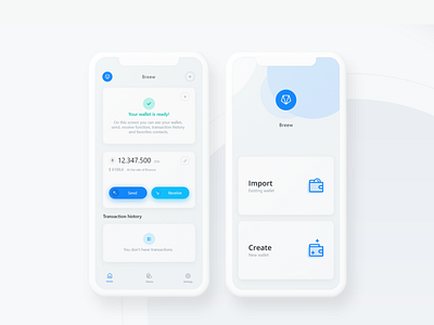 Breew App cryptocurrency wallet