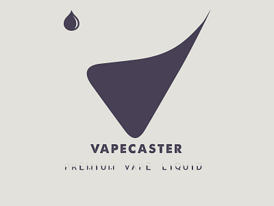 Vapecaster Logo V e cig e liquid liquid logo smoke v vape vaping