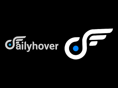 DailyHover logo electric scooter hoverboard lettering logo segway