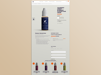 Wordpress E-commerce - Single Product Page clean ecommerce minimal product page shop store ui woocommerce wordpress wordpress store