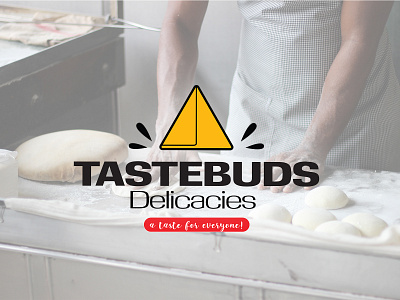 Logo design for Tastebuds Delicacies app branding design icon illustration logo typography ui ux vector