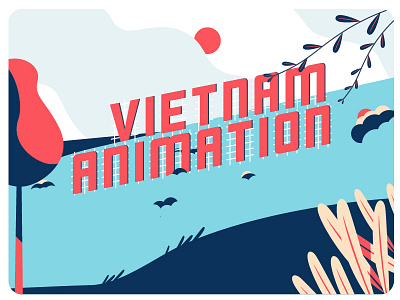 Vietnam Animation 2d animation cat dream illustration light shot vietnam