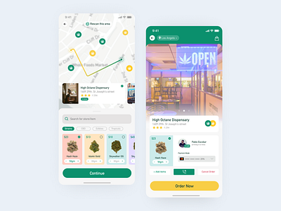 Weedly | Cannabis e-commerce delivery app. #2 app behance brandidentity cannabis delivery app design dribbble dribbble invite ecommerce graphicdesign inspiration logo marijuana mobileapp product design ui uidesign uiux ux vector