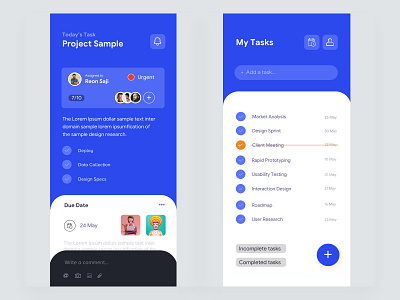 Task Management App design