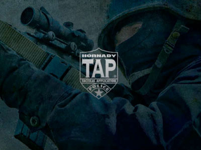 Tap Ad ad ammunition dark police