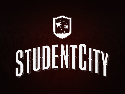 StudentCity Rebrand beach brand college logo rebrand student travel vacation