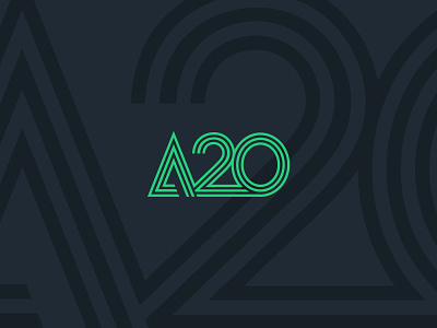 A20 Logo a20 agency brand brand design brand identity branding logo design logo design concept visual identity