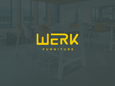 WERK Logo Concepts brand identity design branding branding and identity cpg furniture graphic design identity designer lnk logo logo concept logo design office typography visual identity workplace