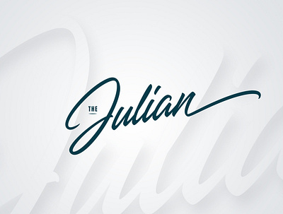 The Julian Branding apartments apparel brand design brand identity design branding collateral downtown environmental design graphic design hospitality hotel identity design logo design signage swag urban visual identity