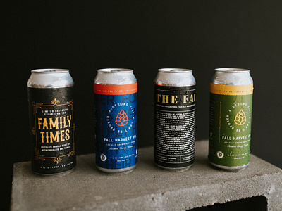 One Family Brewing Labels by Seth Rexilius on Dribbble