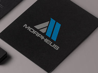 Morpheus bold branding identity logo morpheus strong typography
