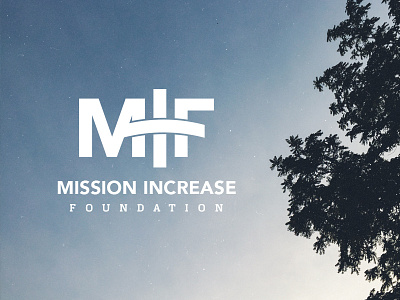 Mission Increase Foundation Logo branding design icon identity logo ministry mission tree